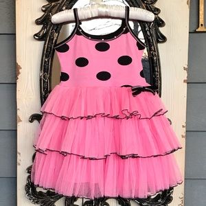 🎀🖤Casual polkadot dress with tulle
